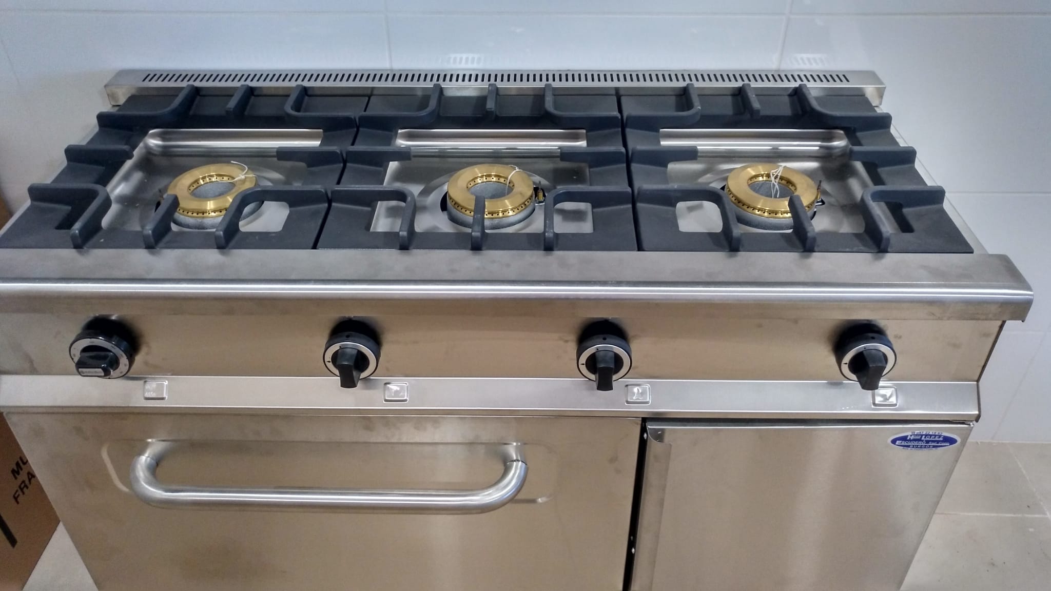 Cocina profesional del albergue